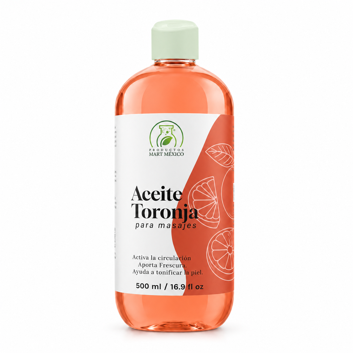 Aceite de toronja para masajes reafirmante