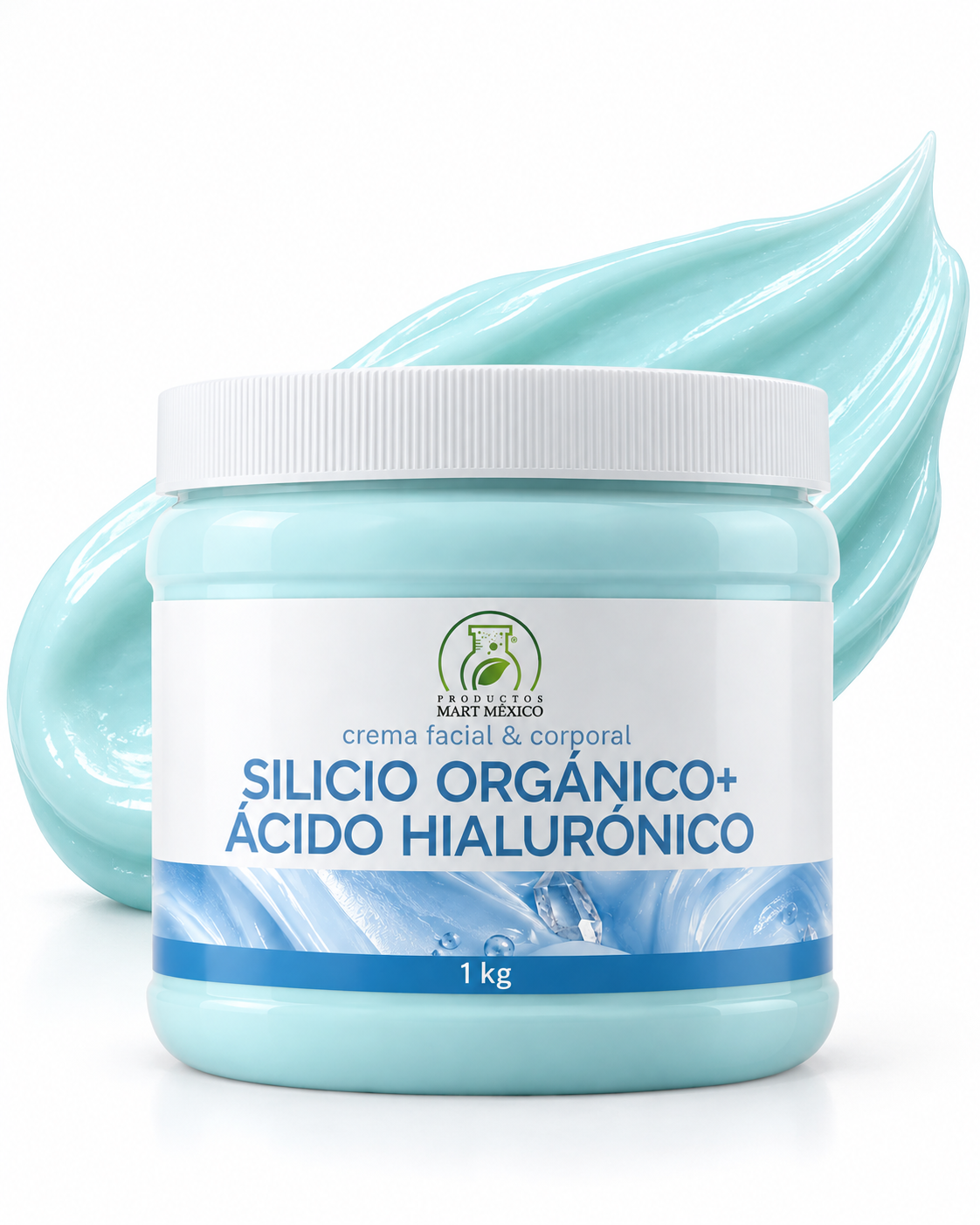 Crema facial y corporal silicio + hialurónico tonifica