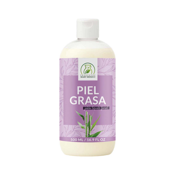 Jabón líquido facial para piel grasa