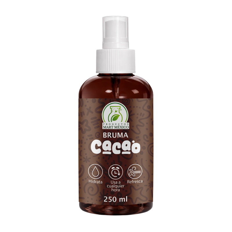 Bruma facial cacao antioxidante y revitalización 250 ml