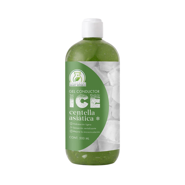 Gel conductor ice centella asiática efecto frío