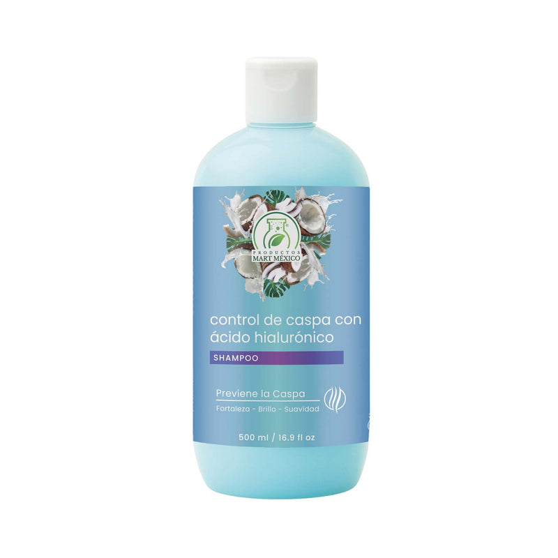 Shampoo capilar control caspa con ácido hialurónico