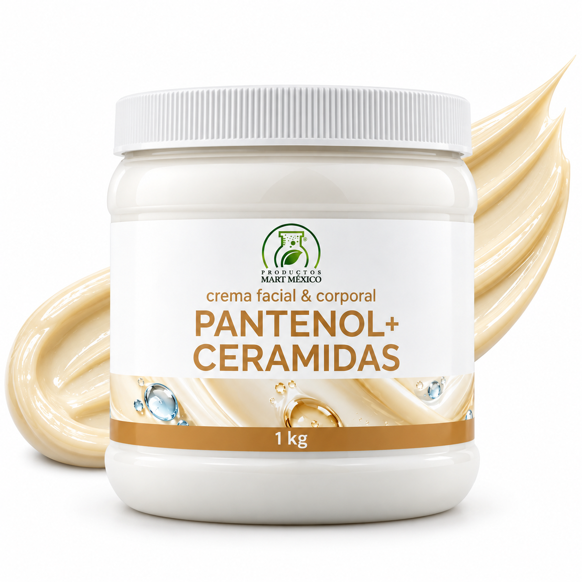 Crema corporal y facial pantenol + ceramidas nutrición