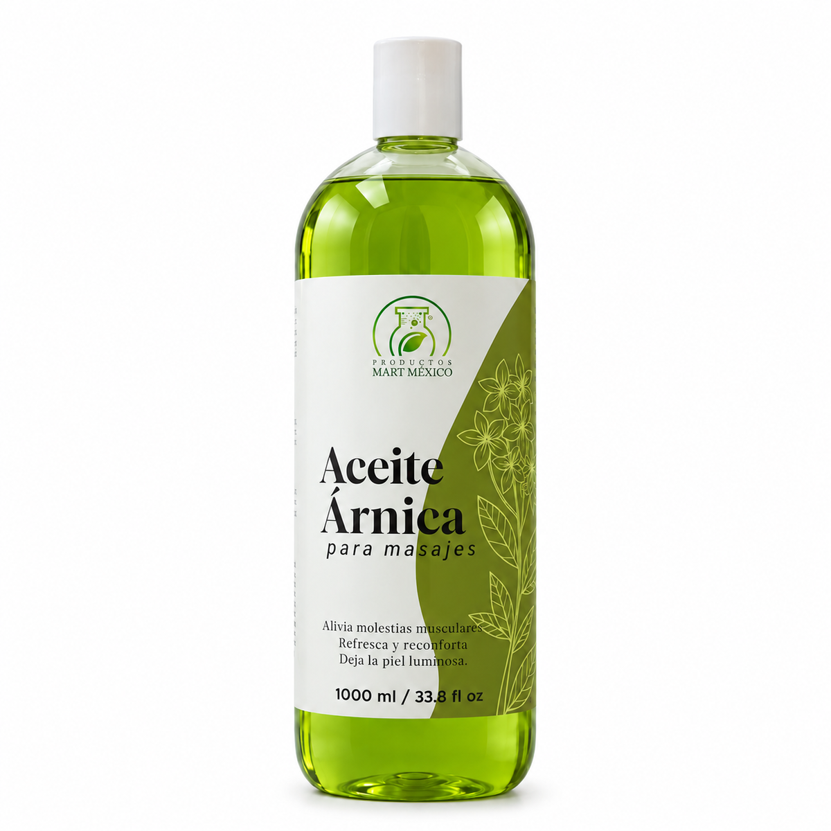 Aceite de árnica para masajes calmante