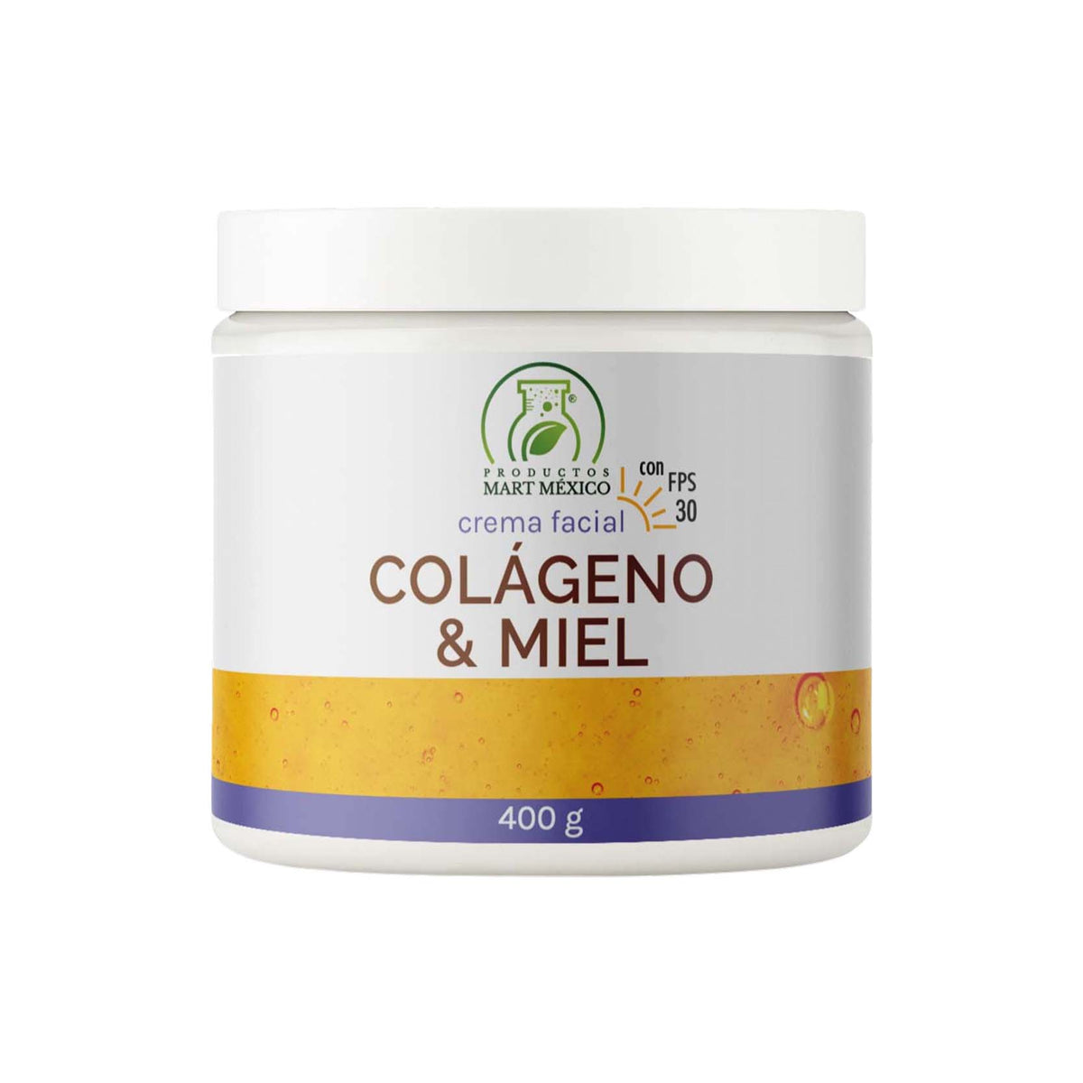 Crema de colágeno con miel FPS 30