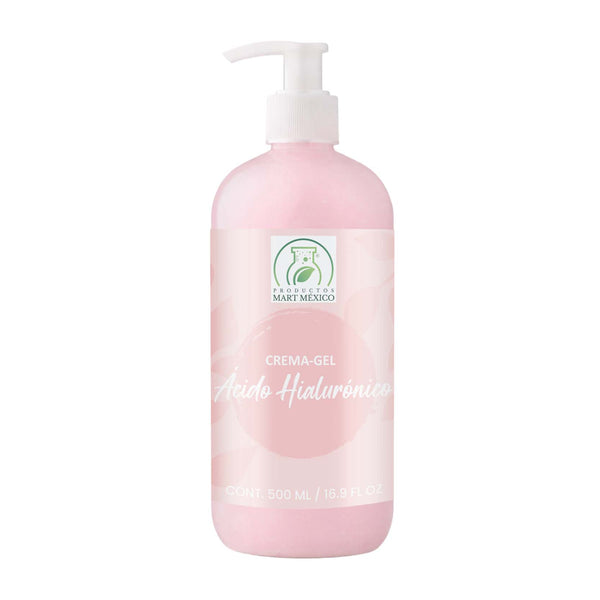 Crema gel facial y corporal ácido hialurónico ilumina 500 ml