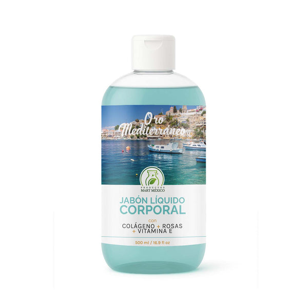 Jabón líquido corporal oro mediterráneo
