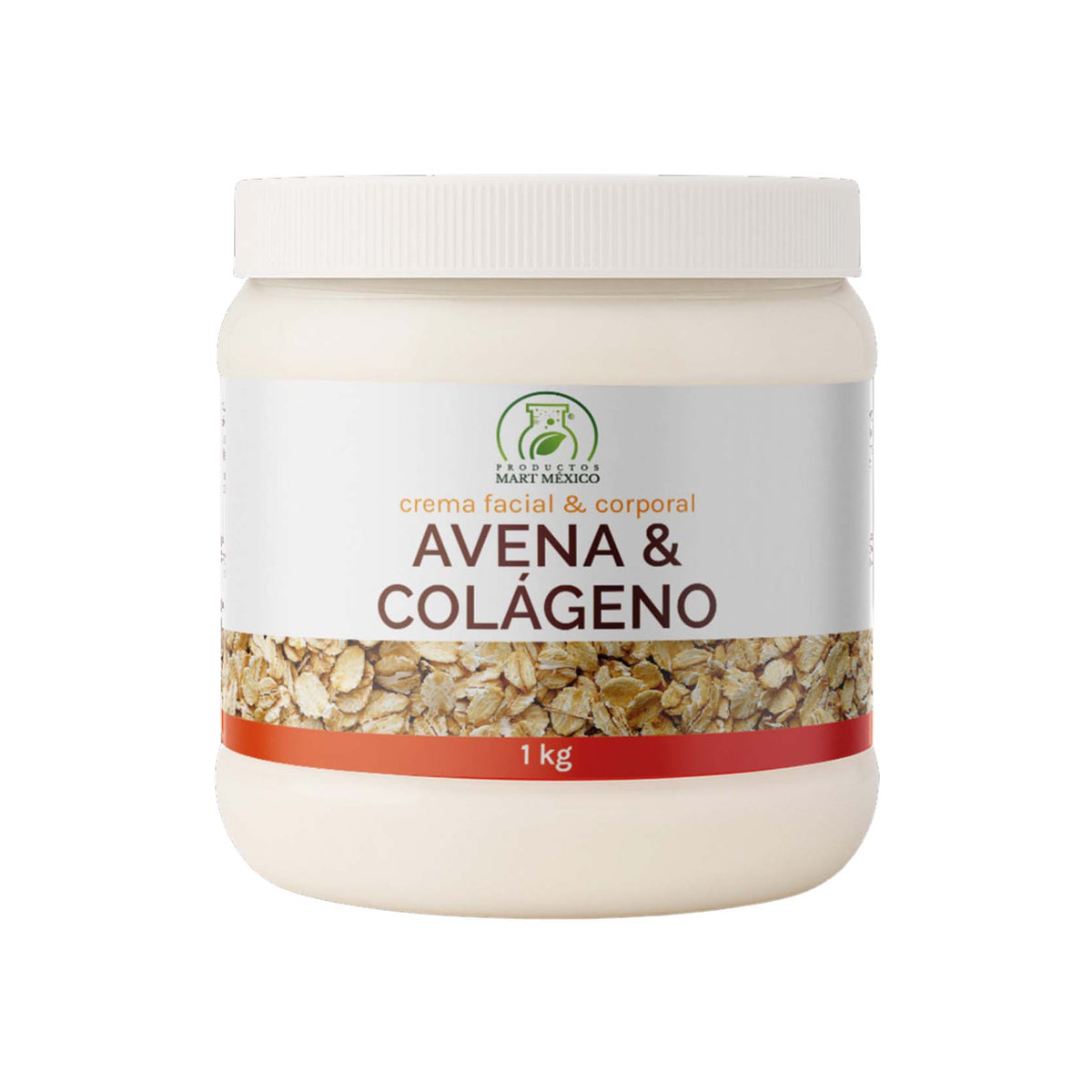 Crema de avena con colágeno para piel seca