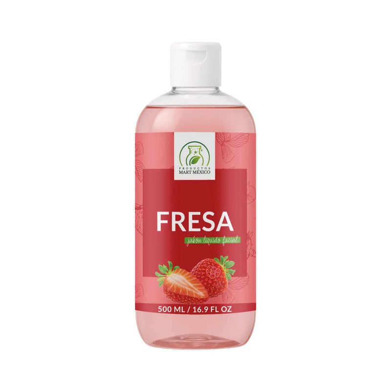 Jabón facial de fresa piel normal mixta