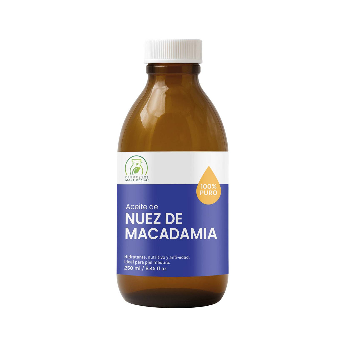 Aceite cosmético de macadamia premium
