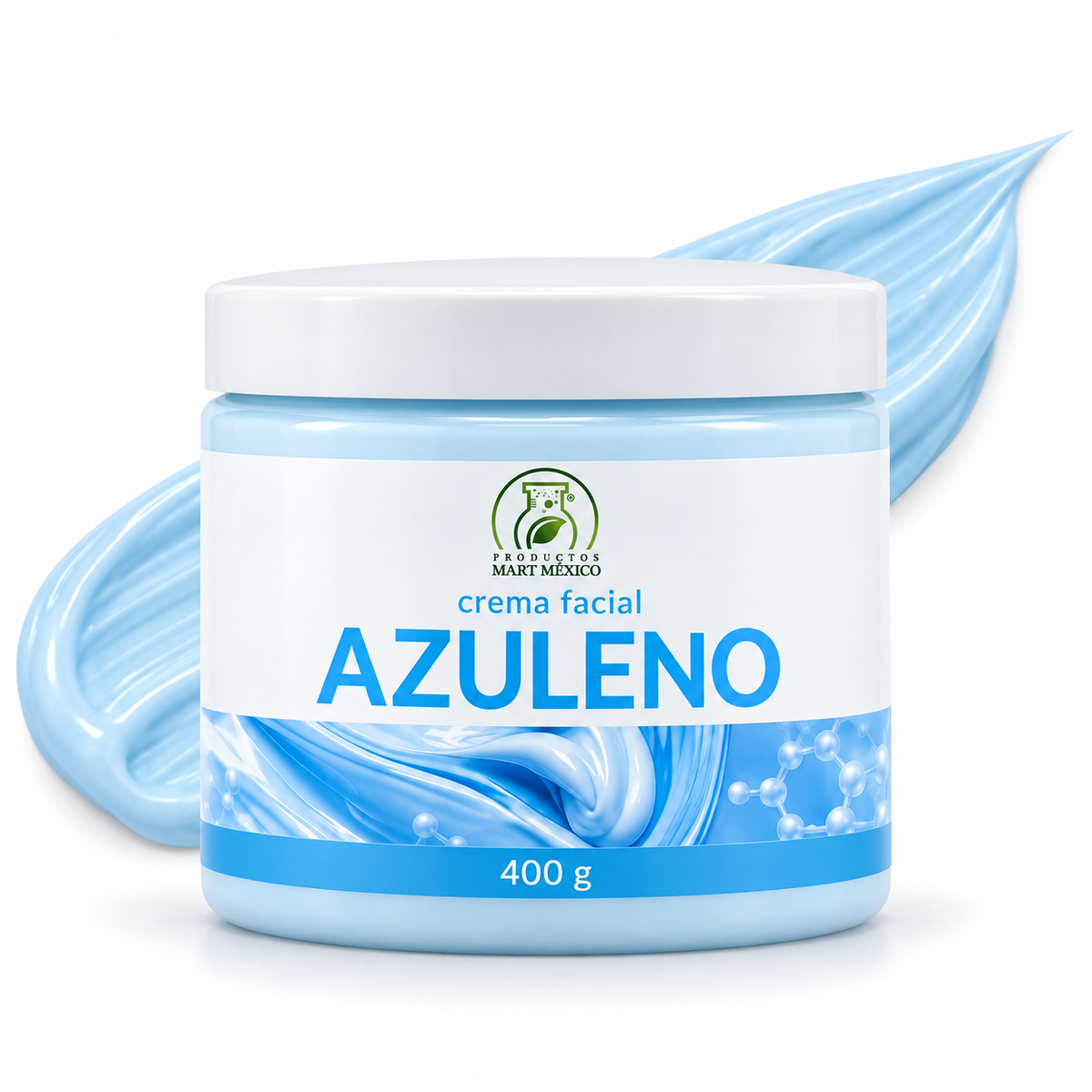 Crema facial de azuleno